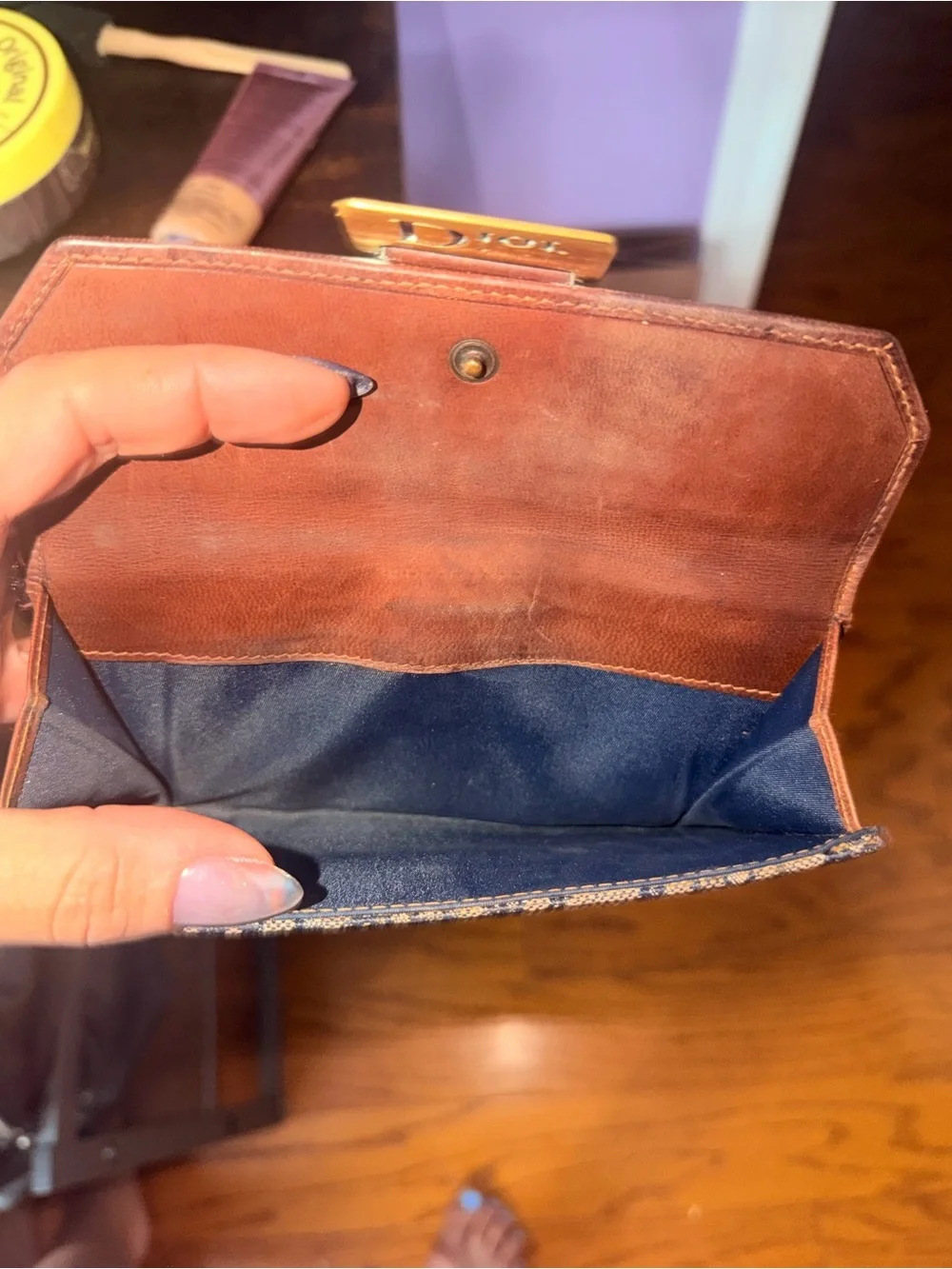 Dior / Trotter collection vintage wallet EUC!!!